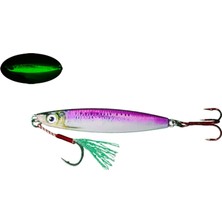 Sardalya 40G - Sahte Yem Kaşık Rapala -Levrek, Palamut, Lüfer, Çinekop, Turna Için En Iyi Glow Jig Yem