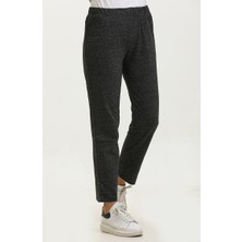 Sefa Merve Beli Lastikli Cepli Mevsimlik Pantolon 8694-01 Siyah