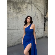 Sindi Moda Diva Kuyruklu Yırtmaçlı Abiye 582475