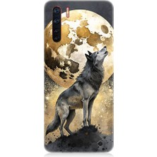 Teknomeg Oppo A91 Uyumlu Bisiklet Yarışı  Desenli Silikon Kılıf