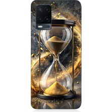 Oppo A54 Uyumlu Kum Saati  Desenli Silikon Kılıf