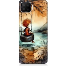 Oppo A73 Uyumlu Yalnız Çocuk  Desenli Silikon Kılıf