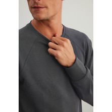 Erkek Soft Touch Reglan Kollu Sweatshirt