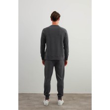 Erkek Soft Touch Reglan Kollu Sweatshirt