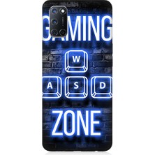 Oppo A52 Uyumlu Gaming Zone  Desenli Silikon Kılıf