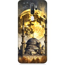Oppo A5 2020 Uyumlu Uzay Posterleri  Desenli Silikon Kılıf