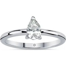 Safir Kuyumculuk LUXURY COLLECTİON 0,46ct Damla Yüzük