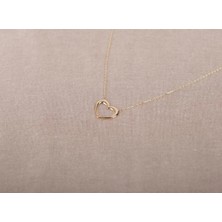 Safir Kuyumculuk Lovely Altın Kalp Kolye