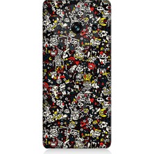 Realme 11 Pro Uyumlu Küçük Figürler  Desenli Silikon Kılıf