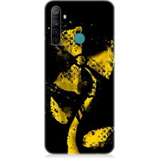 Realme 5i Uyumlu Rüzgar Gülü  Desenli Silikon Kılıf