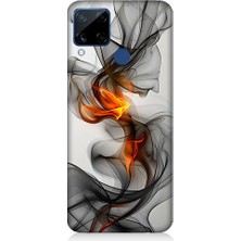 Realme C15 Uyumlu Basketbol Potası  Desenli Silikon Kılıf
