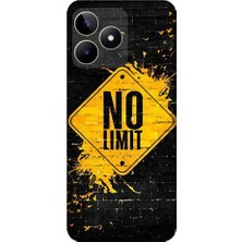 Teknomeg Realme C53 Uyumlu No Limit  Desenli Silikon Kılıf
