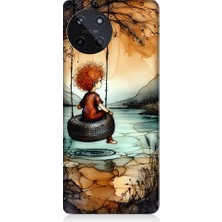 Realme 11 4g Uyumlu Yalnız Çocuk  Desenli Silikon Kılıf