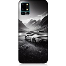 Teknomeg Reeder S19 Max Uyumlu Dağ Yolunda Araba  Desenli Silikon Kılıf