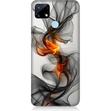 Teknomeg Realme 7i Uyumlu Basketbol Potası  Desenli Silikon Kılıf