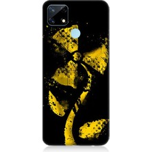 Teknomeg Realme 7i Uyumlu Rüzgar Gülü  Desenli Silikon Kılıf