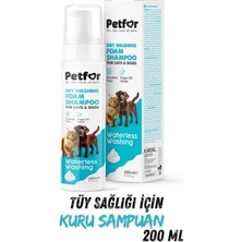 Petfor Kedi ve Köpekler Için Kuru Şampuan 200 ml