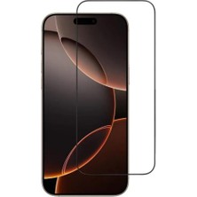 Bzontech Apple iPhone 16 Pro Max Ekran Koruyucu 9d Tam Kaplayan Kavisli