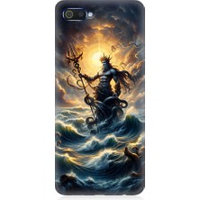 Teknomeg Realme C2 Uyumlu Poseidon Gücü  Desenli Silikon Kılıf