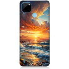 Teknomeg Realme C21Y Uyumlu Komik Posterler  Desenli Silikon Kılıf