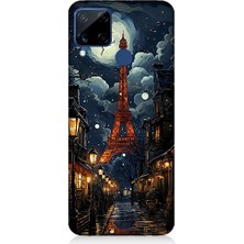 Teknomeg Realme C15 Uyumlu Paris Sokakları  Desenli Silikon Kılıf
