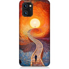 Teknomeg Reeder S19 Max Pro Uyumlu Işıklı Yol  Desenli Silikon Kılıf