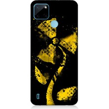 Teknomeg Realme C21Y Uyumlu Rüzgar Gülü  Desenli Silikon Kılıf