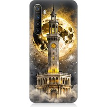 Teknomeg Realme Xt Uyumlu Saat Kulesi  Desenli Silikon Kılıf