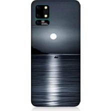 Teknomeg Reeder S19 Max Uyumlu Ay Işığı  Desenli Silikon Kılıf
