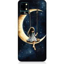 Teknomeg Reeder S19 Max Uyumlu Ay Salıncağı  Desenli Silikon Kılıf