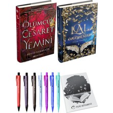 Lal Özgürlükler 2 Ciltli ve Ölümcül Cesaret Yemini Ciltli Brigid Kemmerer 2li Set + Hediyeli