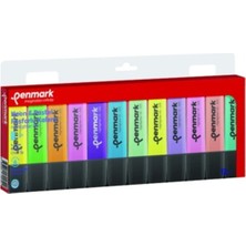 Penmark 12'li Pastel ve Neon Karışık Renk Fosforlu Kalem