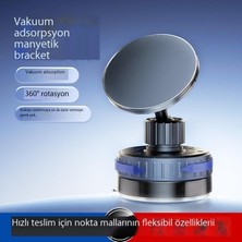 Leca Manyetik Cep Telefonu Tutucusu Vakum Adsorpsiyonu Tembel Masaüstü Desteği (Yurt Dışından)