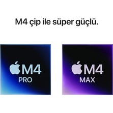 Apple MacBook Pro M4 Pro 48GB 512GB SSD macOS 16" Taşınabilir Bilgisayar Uzay Siyahı MX2Y3TU/A