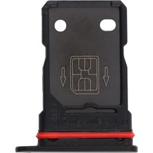 fodos Oneplus 9r Uyumlu Sim Kart Tepsisi LE2101, LE2100 Siyah