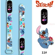 Stitch Stiç Yetişkin Kadın Kız Çocuk Su Geçirmez Kol Saat Doğum Günü Hediye