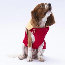 Kırmızı Yukon Yelek Köpek Yeleği Köpek Kıyafeti Köpek Yağmurluk