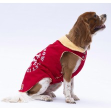 Kırmızı Yukon Yelek Köpek Yeleği Köpek Kıyafeti Köpek Yağmurluk