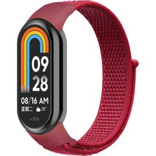 Alstrap Xiaomi Mi Band 8/mi Band 9 Uyumlu Kumaş Hasır Kordon