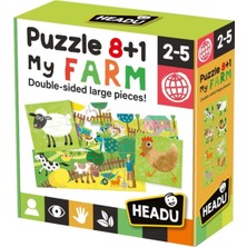 Toyfest 8+1 Çift Taraflı Çiftlik Puzzle