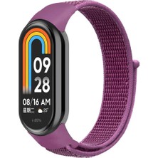 Alstrap Xiaomi Mi Band 8/mi Band 9 Uyumlu Kumaş Hasır Kordon