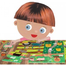 Toyfest Puzzle + Stickers The Farm MU24926