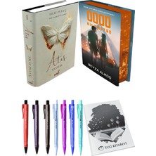 Sıfır Kilometre Film Özel Baskı Ciltli ve Ateş Yanmak 1 Ciltli Filiz Puluç 2li Set + Hediyeli