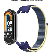 Alstrap Xiaomi Mi Band 8/mi Band 9 Uyumlu Kumaş Hasır Kordon