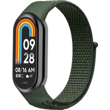 Alstrap Xiaomi Mi Band 8/mi Band 9 Uyumlu Kumaş Hasır Kordon