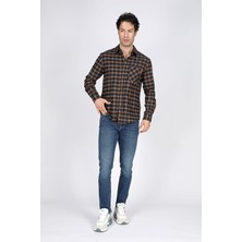 Lee Cooper Jack Normal Bel Dar Kesim Dar Paça Mavi Erkek Jean Pantolon