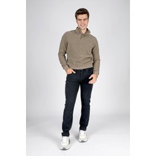 Lee Cooper Harry Normal Bel Normal Kesim Düz Paça Gri Erkek Jean Pantolon