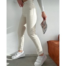 Asia Yüksek Bel Mom Jeans