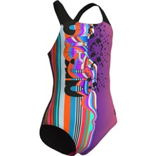 Arena Palette Girl One Piece Swimsuit Multi Shocking Pink/black 007918905