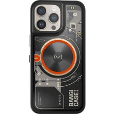 ZORE iPhone 15 Pro Kılıf Özelleştirilebilir 3 Fonksiyonlu Bluetooth Bağlantılı